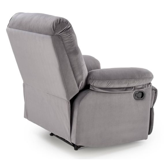 Relaxačné kreslo DRAGER, sivé
