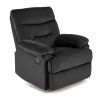 Relaxačné kreslo DRAGER, čierna
