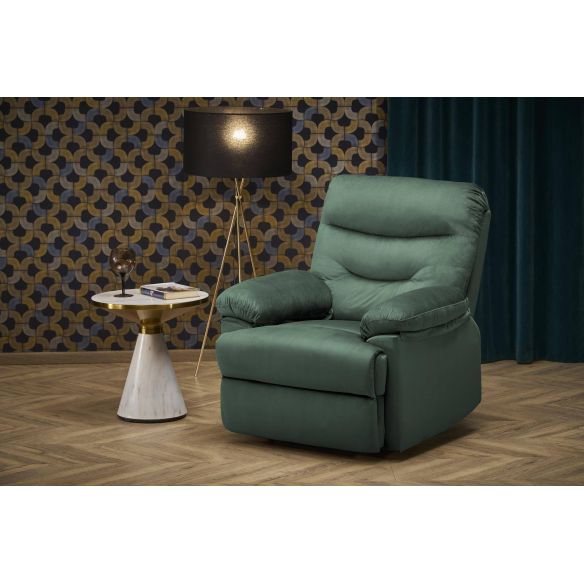 Relaxačné kreslo DRAGER, zelené