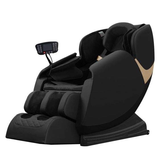 Masážne kreslo SOLARIA, čierne