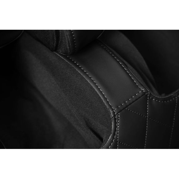 Masážne kreslo SOLARIA, čierne