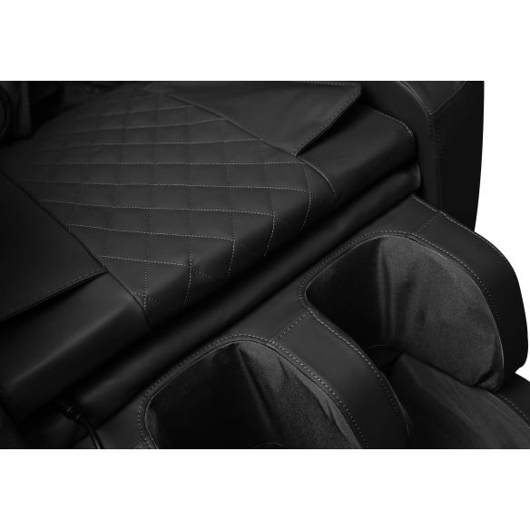 Masážne kreslo SOLARIA, čierne