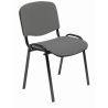 Konferenčná stolička ISO, čierna/sivá