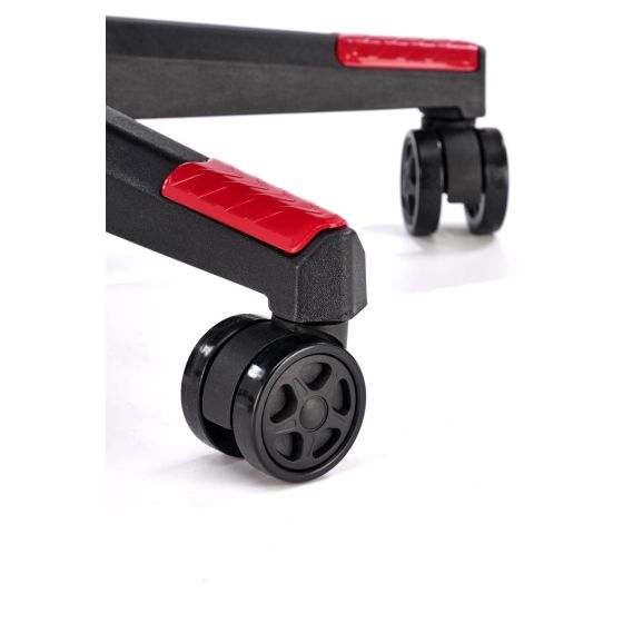 Kancelárska stolička NITRO 2, čierna/červená