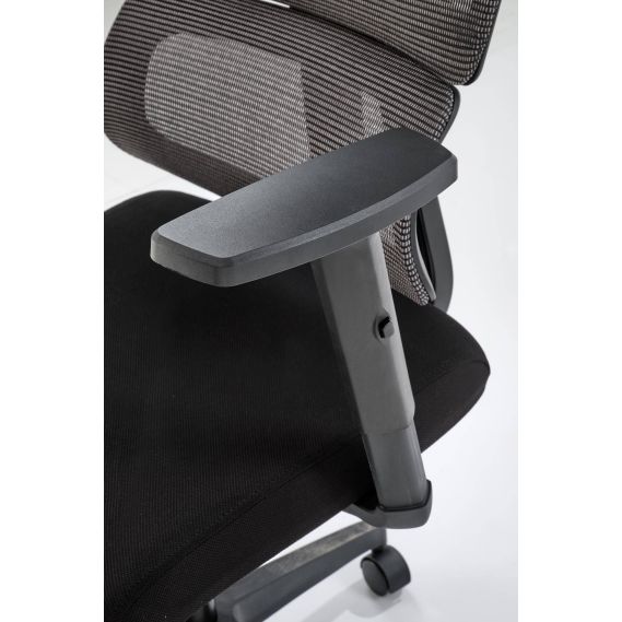 Ergonomická stolička PABLO, čierna