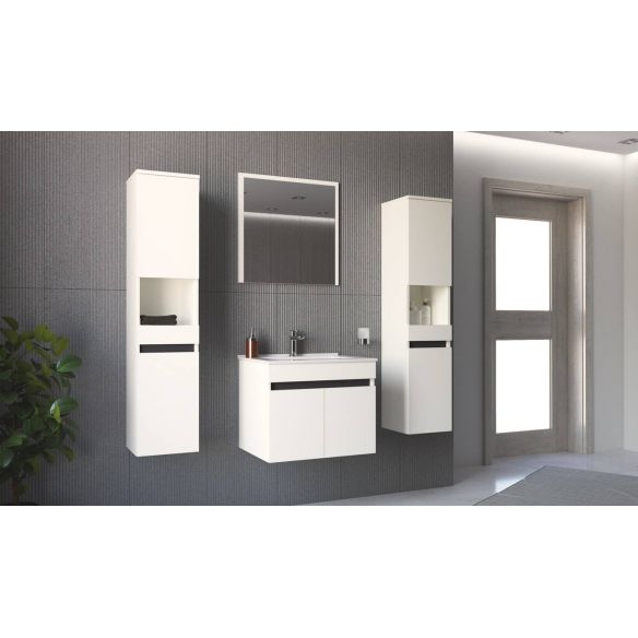 Skrinka do kúpeľne FIGARO SL, biela