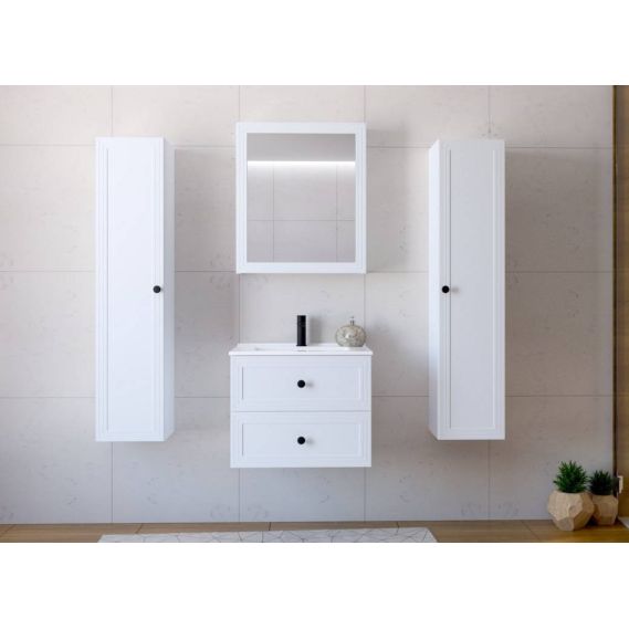 Skrinka do kúpeľne TORETO SL, biela