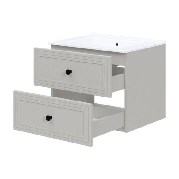 Skrinka do kúpeľne TORETO 60/2S, kašmír