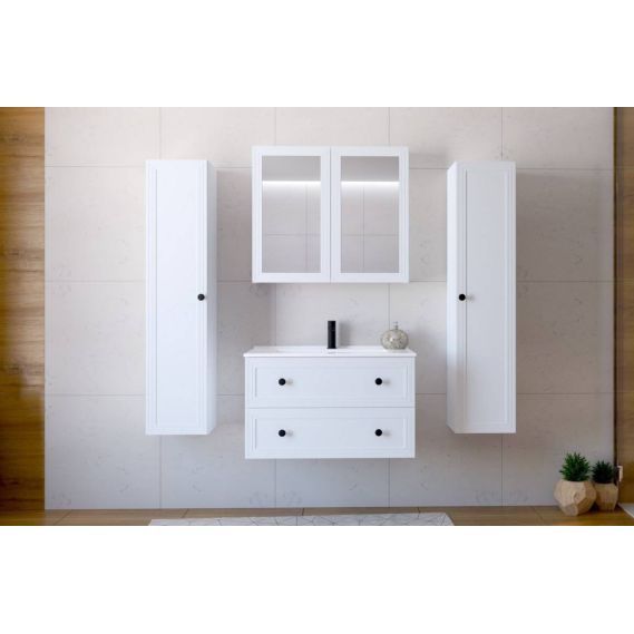 Skrinka do kúpeľne TORETO 60/2S, kašmír