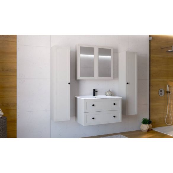 Skrinka do kúpeľne TORETO 60/2S, kašmír