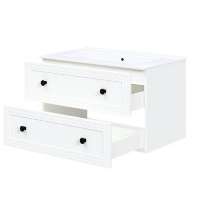 Skrinka do kúpeľne TORETO 80/2S, biela 2