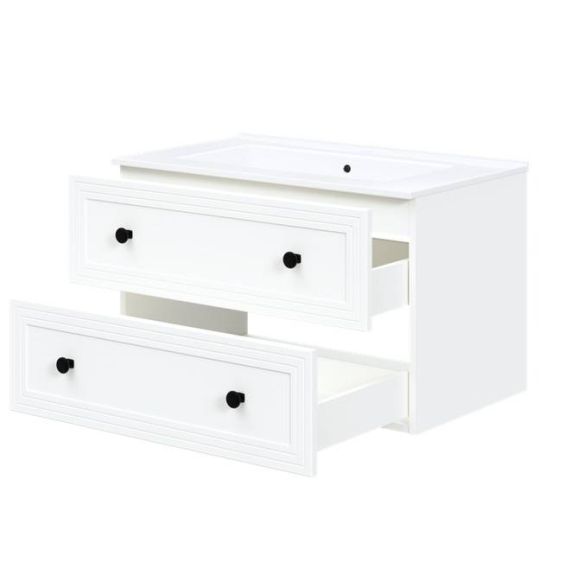 Skrinka do kúpeľne TORETO 80/2S, biela