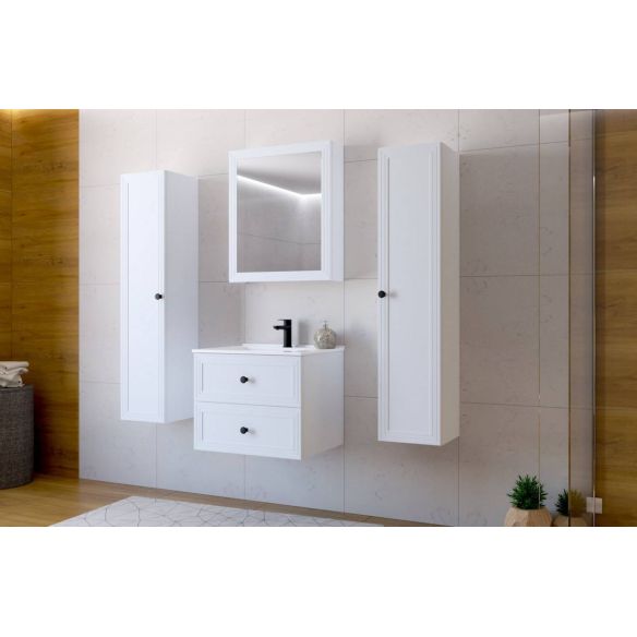 Skrinka do kúpeľne TORETO 80/2S, biela