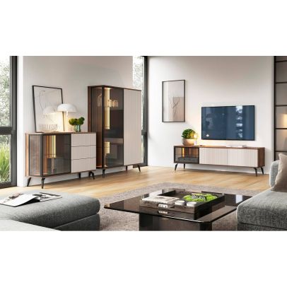 Obývačka VICI, orech warmia/kašmír