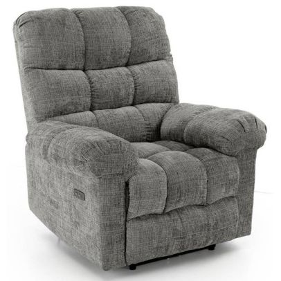 Relaxačné kreslo AMORE, sivá