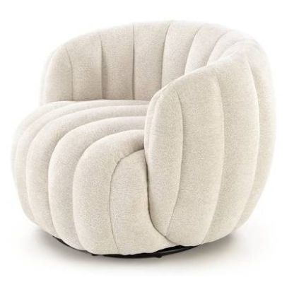 Kreslo do obývačky FRASER, krémová