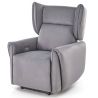 Relaxačné kreslo GELATO, sivá