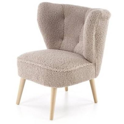 Kreslo do obývačky MOCCA, cappuccino sven