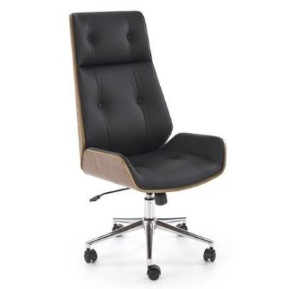 Kancelárska stolička WEBSTER, orech/čierna