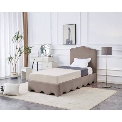 Detská posteľ 90x200 ORSO, béžová