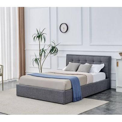 Posteľ 140x200 PADVA , sivá