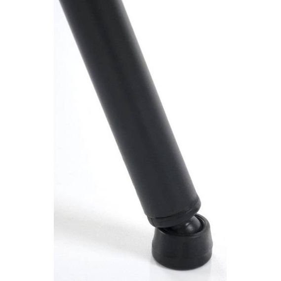 Jedálenská stolička K-587, čierna/béžová velvet mavel 38