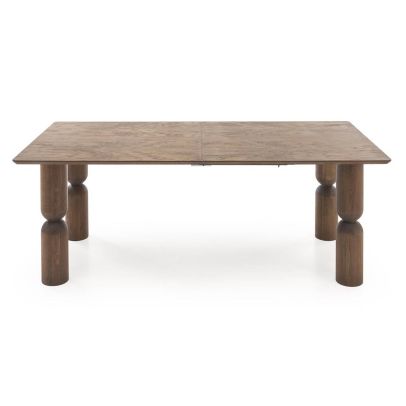 Jedálenský stôl rozkladací MELTON, orech svetlý