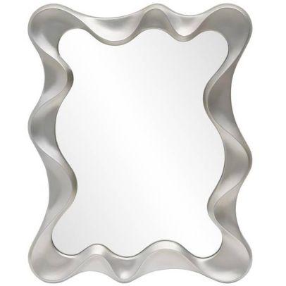 Zrkadlo DECO, strieborná