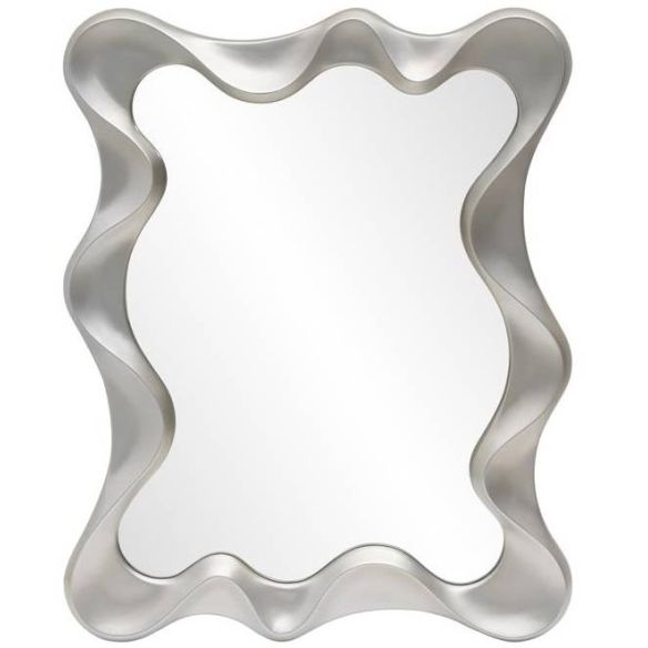 Zrkadlo DECO, strieborná