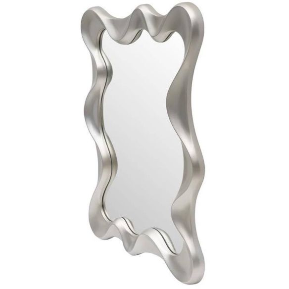 Zrkadlo DECO, strieborná