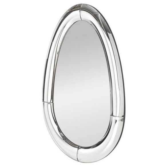 Zrkadlo IVORY, strieborná