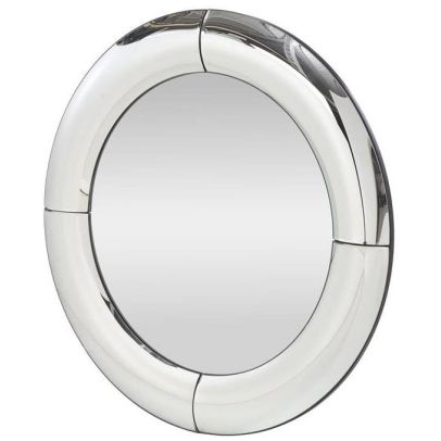 Zrkadlo MOON, strieborná 2