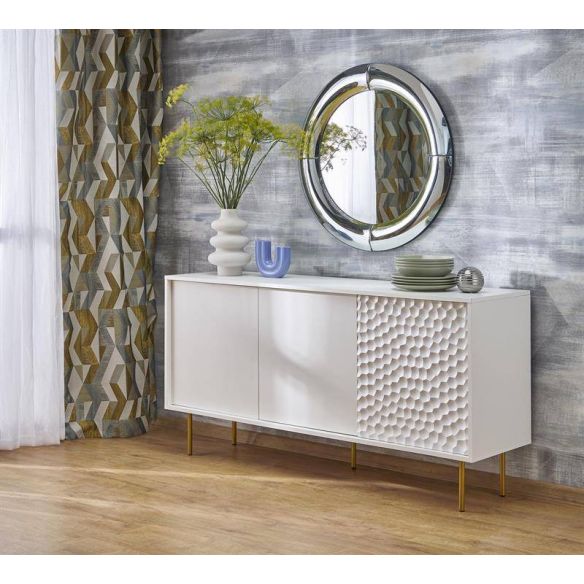 Zrkadlo MOON, strieborná