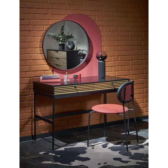 Zrkadlo PATINA, čierna