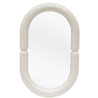 Zrkadlo POSTER, biela