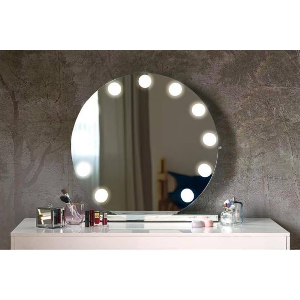 Zrkadlo TORANO, strieborná