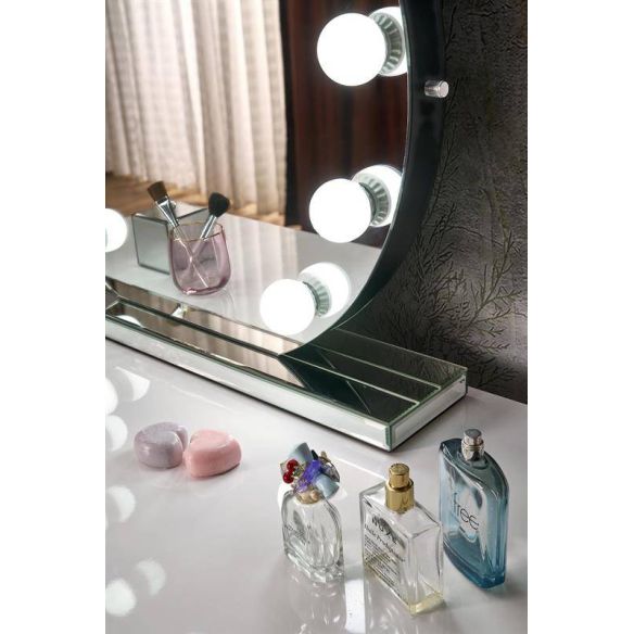 Zrkadlo TORANO, strieborná