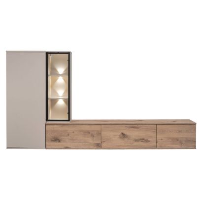 Obývačka CLARE, dub viking/kašmír 2