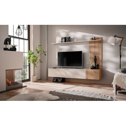 Obývačka SOLO , dub artisan/kašmír