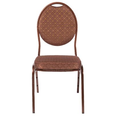 Banketová stolička HERMAN, 600 medená/hnedá 2