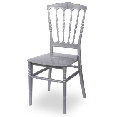 Svadobná stolička NAPOLEON CHIAVARI, 990 strieborná