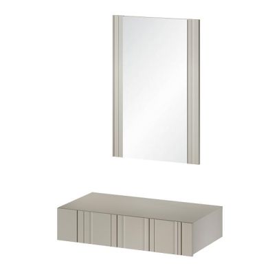 Toaletný stolík ISLA, béžový mat