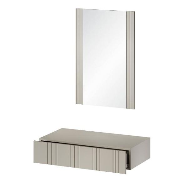 Toaletný stolík ISLA, béžový mat