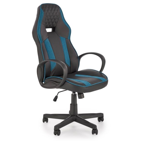 Kancelárska stolička RAGNAR, čierna/modrá