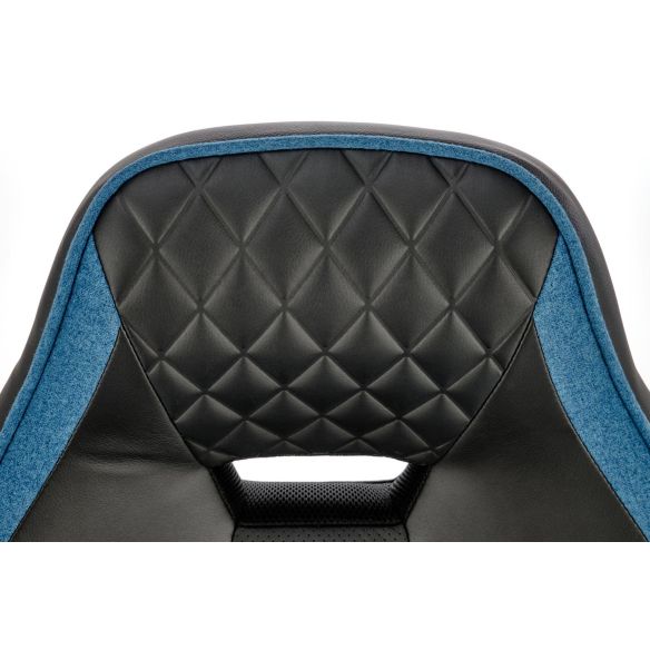 Kancelárska stolička RAGNAR, čierna/modrá