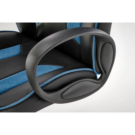 Kancelárska stolička RAGNAR, čierna/modrá