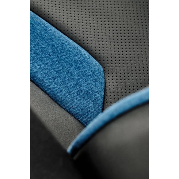 Kancelárska stolička RAGNAR, čierna/modrá