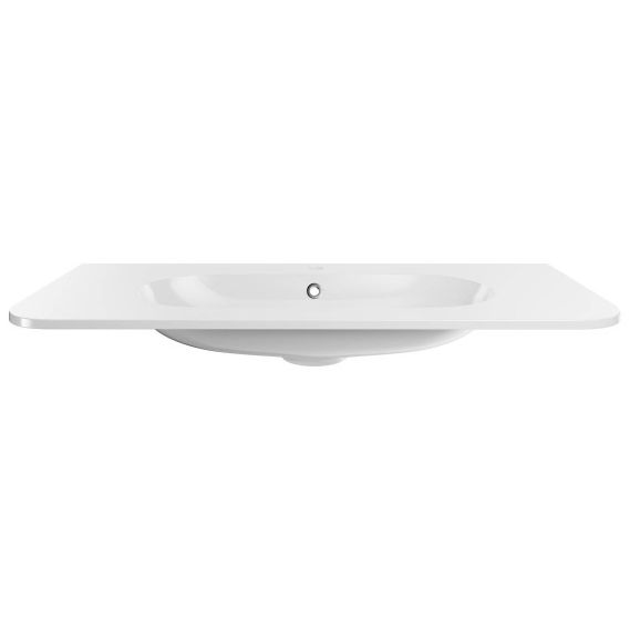 Umývadlo do kúpeľne PURE WHITE 100, biely lesk