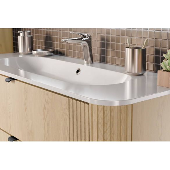 Umývadlo do kúpeľne PURE WHITE 120, biely lesk