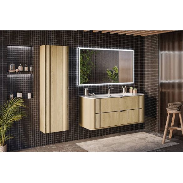 Umývadlo do kúpeľne PURE WHITE 120, biely lesk